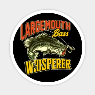 Largemouth Bass Whisperer Magnet